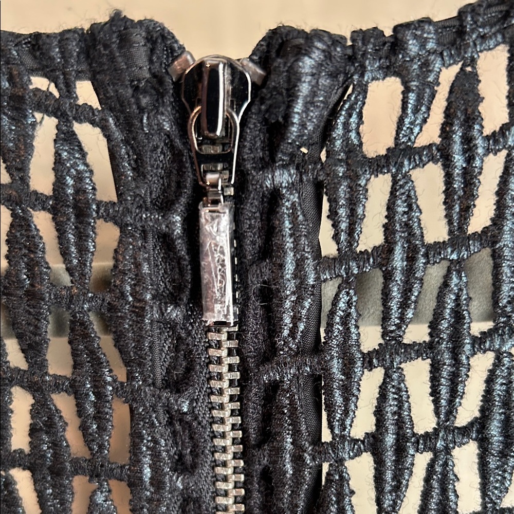 Banana Republic Black Midi Dress with Textured Sleeves
#0029 - Picture 5 of 5